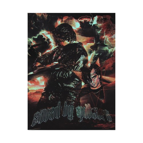 Saved By Guitars - Matte Poster