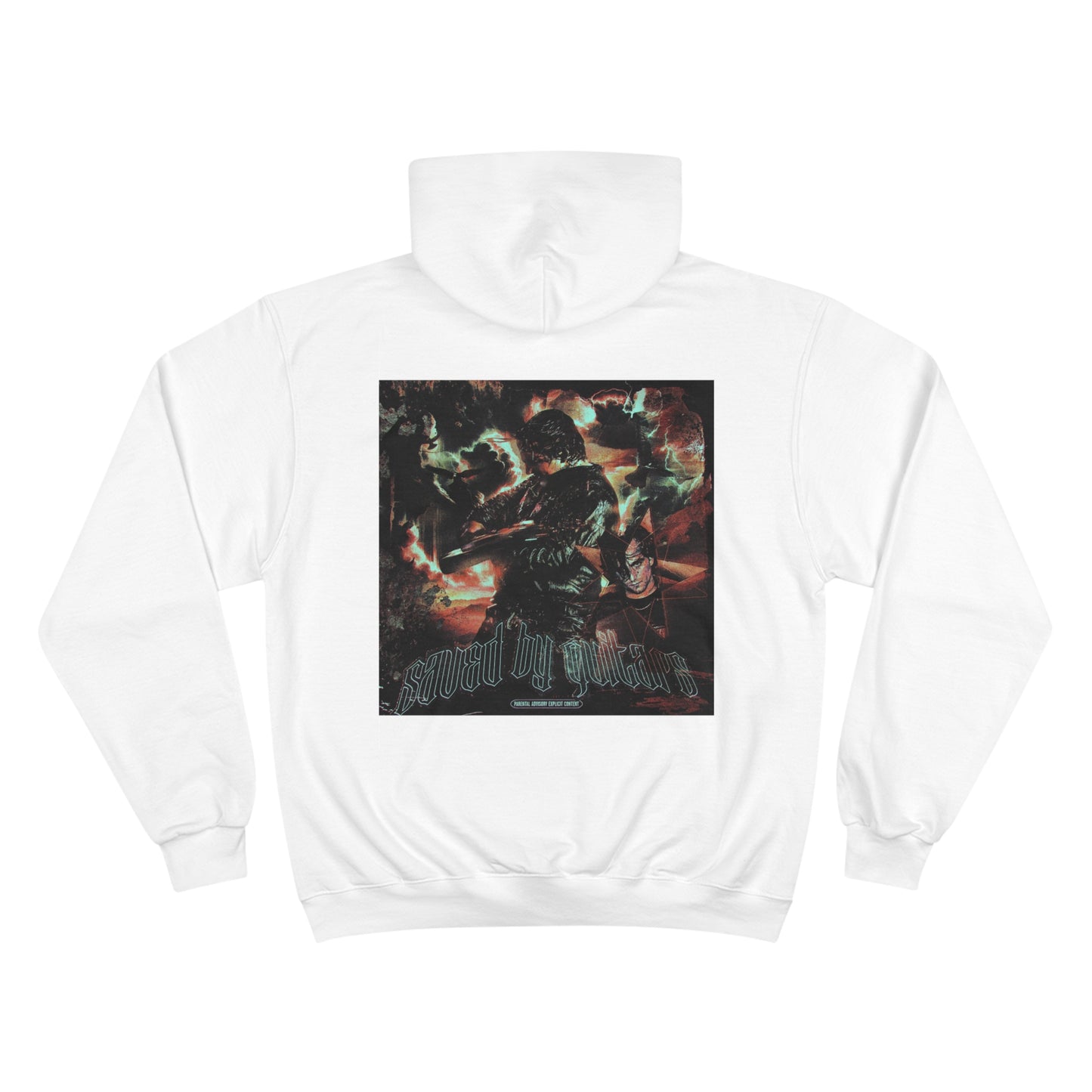 Saved By Guitars - Champion Hoodie