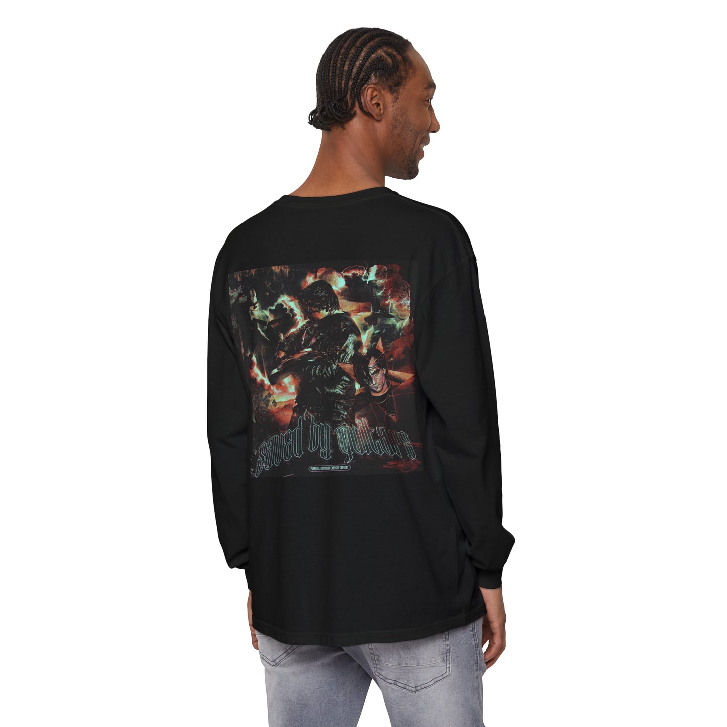Saved By Guitars - Long Sleeve T-Shirt