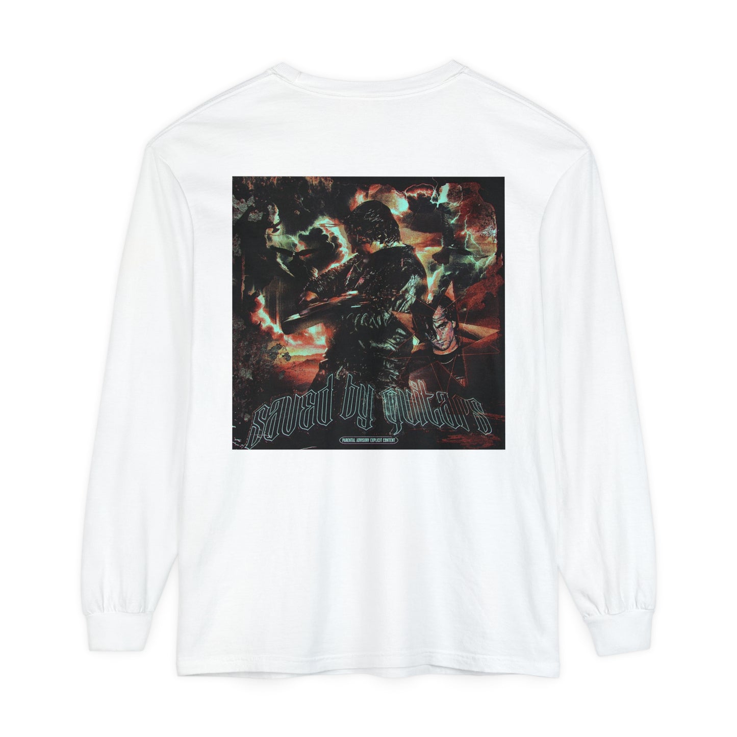 Saved By Guitars - Long Sleeve T-Shirt