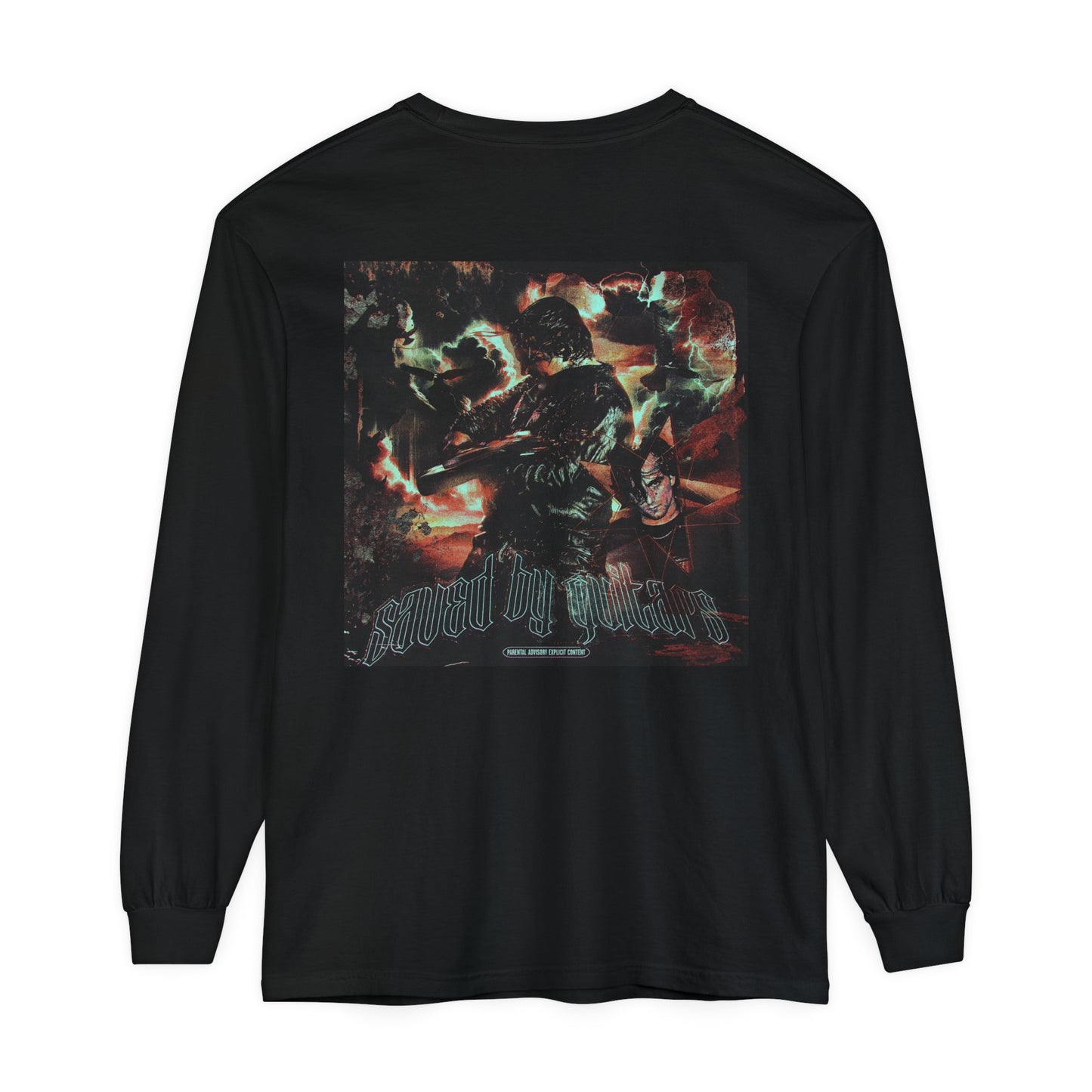 Saved By Guitars - Long Sleeve T-Shirt